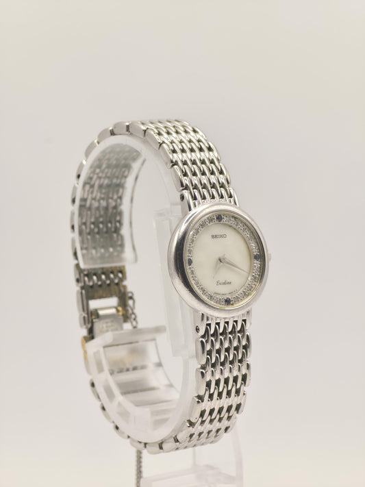 Vintage Seiko Exceline Quartz Ladies Watch - 1980s Japan Made