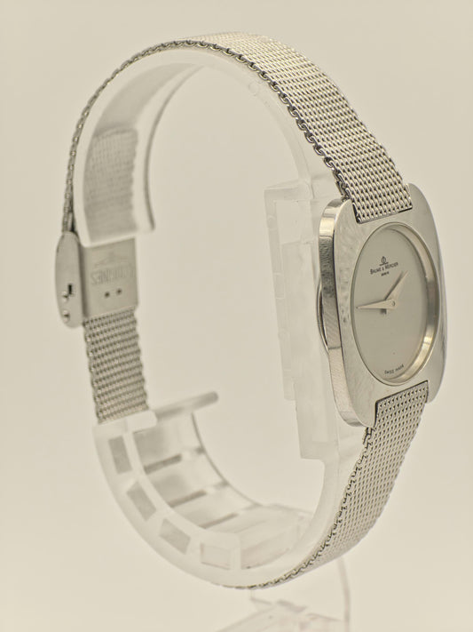 Baume & Mercier Geneve manuel Watch Ref. 670420 Stainless Steel Mesh Bracelet Women Vintage | - 46