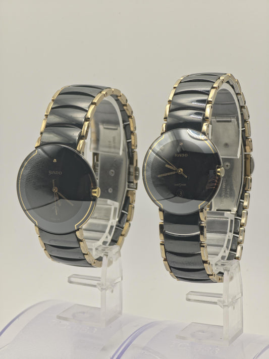 Rado Diastar Couple Watch Set | High-Tech Ceramic | Swiss Quartz | His & Hers | - 113