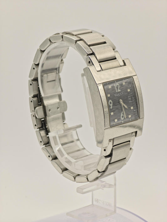 Vintage Gucci Square Watch | Model 7700M | Date | Stainless Steel | women | - 121