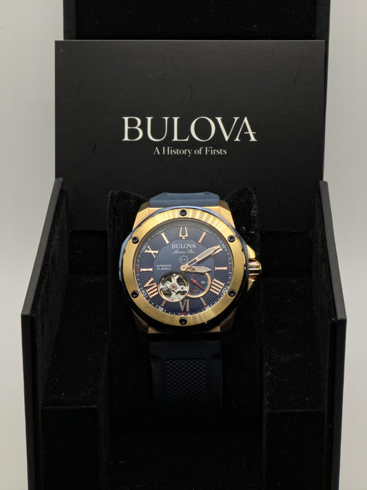 Bulova Marine Star 98A227 Automatic Watch Men | Box & Booklet - 177
