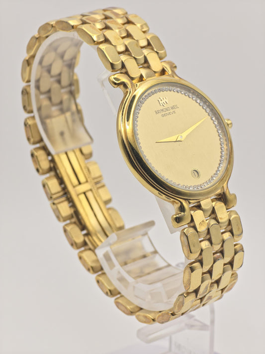 Raymond Weil Geneve 9137-2 18K Gold Electroplated Quartz Men’s Watch | - 142