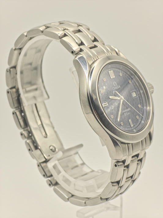 Omega Seamaster 120m Quartz Watch Blue Dial Stainless Steel Men's - 250