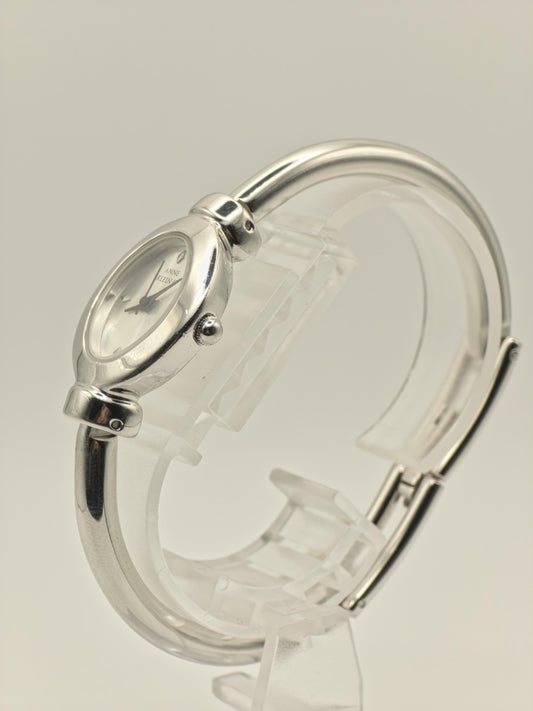 Anne Klein 753H Women Quartz Silver Dial Bangle Bracelet Classic | - 308