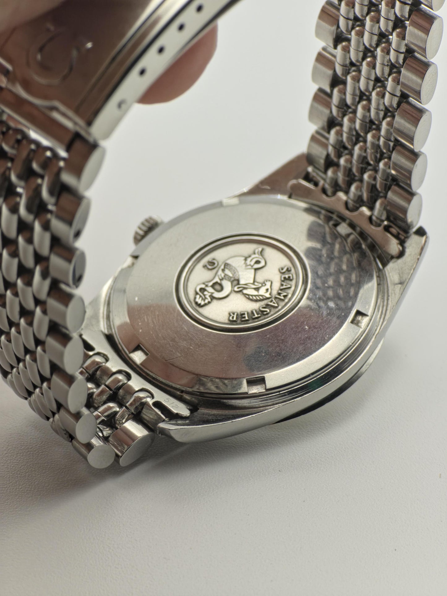 Vintage Omega Seamaster Automatic Men's Watch Silver Dial Date Stainless Steel - 361