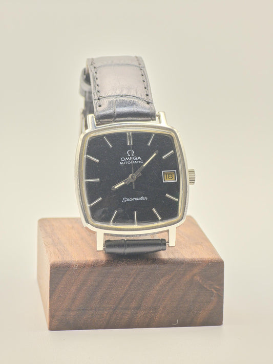 Vintage Omega Genève Automatic Watch | 1969 Swiss Made, Black Dial
