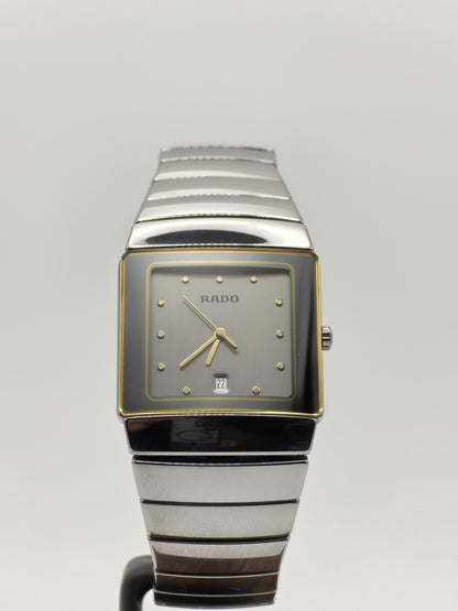Vintage Rado Diastar Ceramic Watch | Swiss Made Two-Tone Quartz