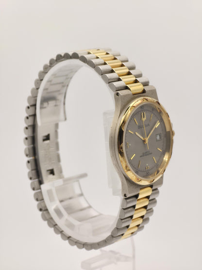 Vintage Bulova Quartz Watch | Two-Tone Stainless Steel Dress Watch