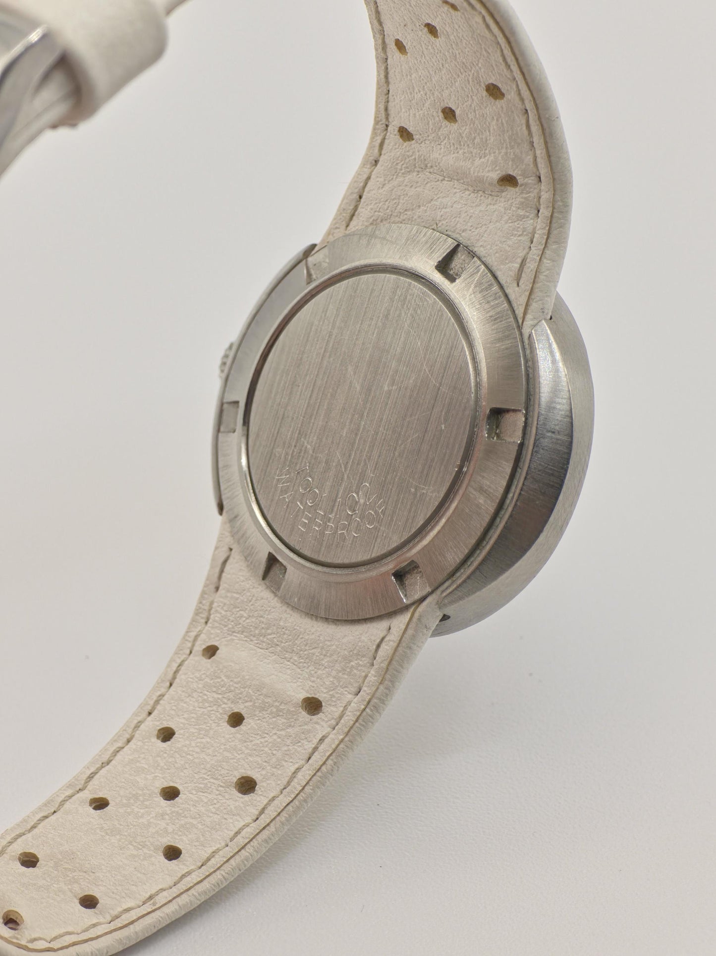 Omega Genève Dynamic 1970s Blue Dial Automatic Swiss Vintage Watch