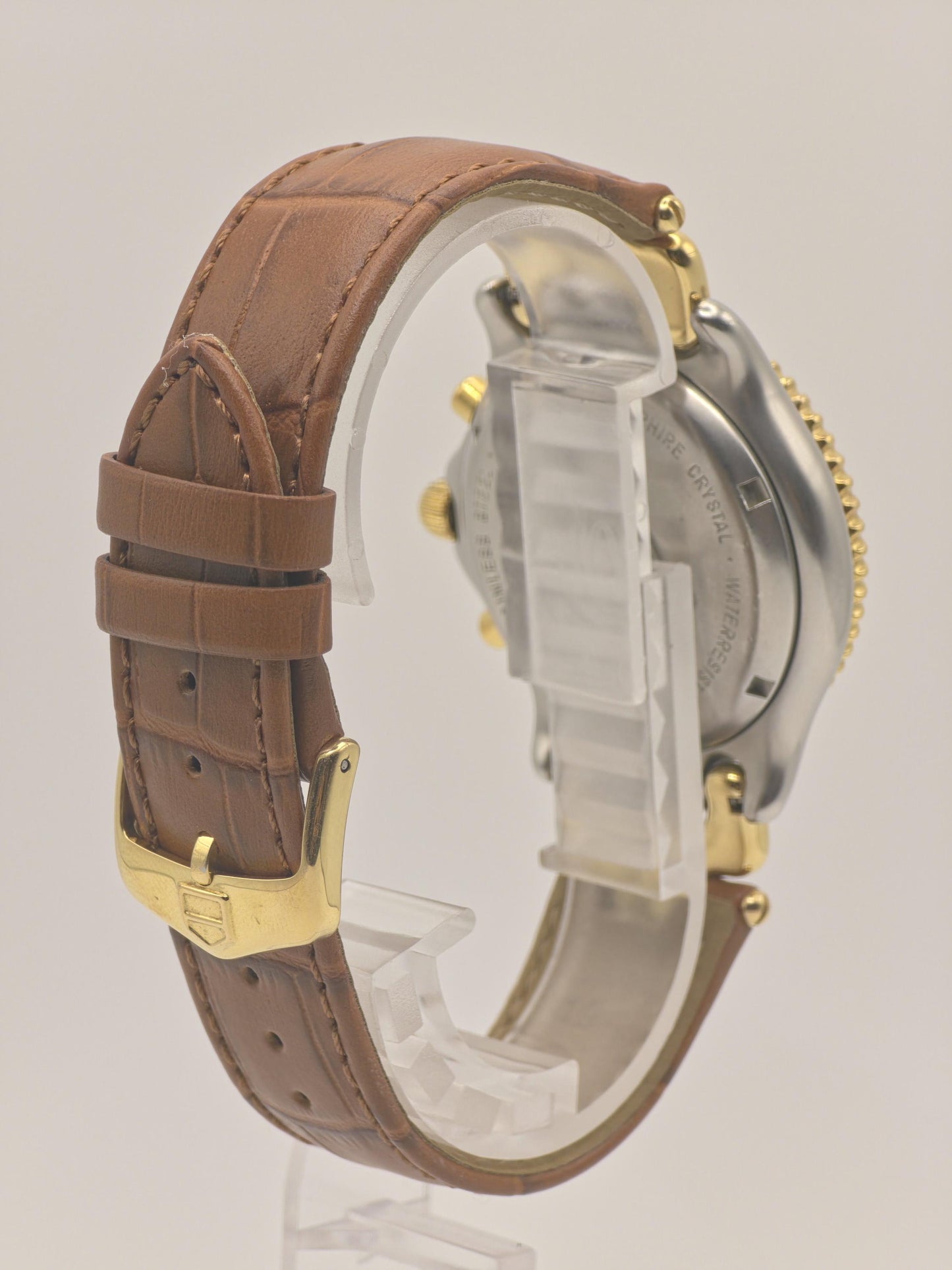 Vintage TAG Heuer Chronograph | Two-Tone Champagne Dial, Leather Strap