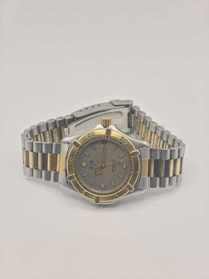 Vintage TAG Heuer Automatic Watch | Two-Tone Swiss Made Diver