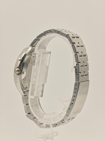 Vintage ORIENT Automatic Watch, Faceted Crystal, 1970s Japanese Made