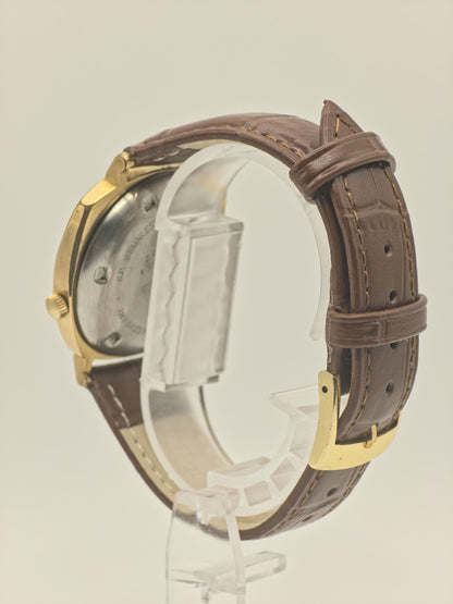 Vintage Hamilton Ricoh Electric Watch | Gold Plated Fluted Bezel