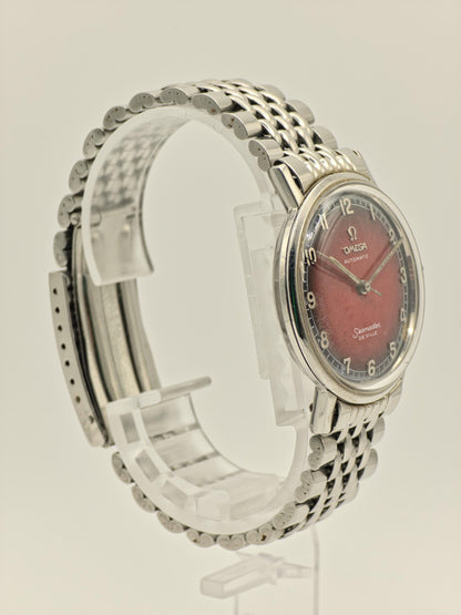 Vintage Omega Seamaster De Ville Automatic Watch | Tropical Red Dial, 1960s