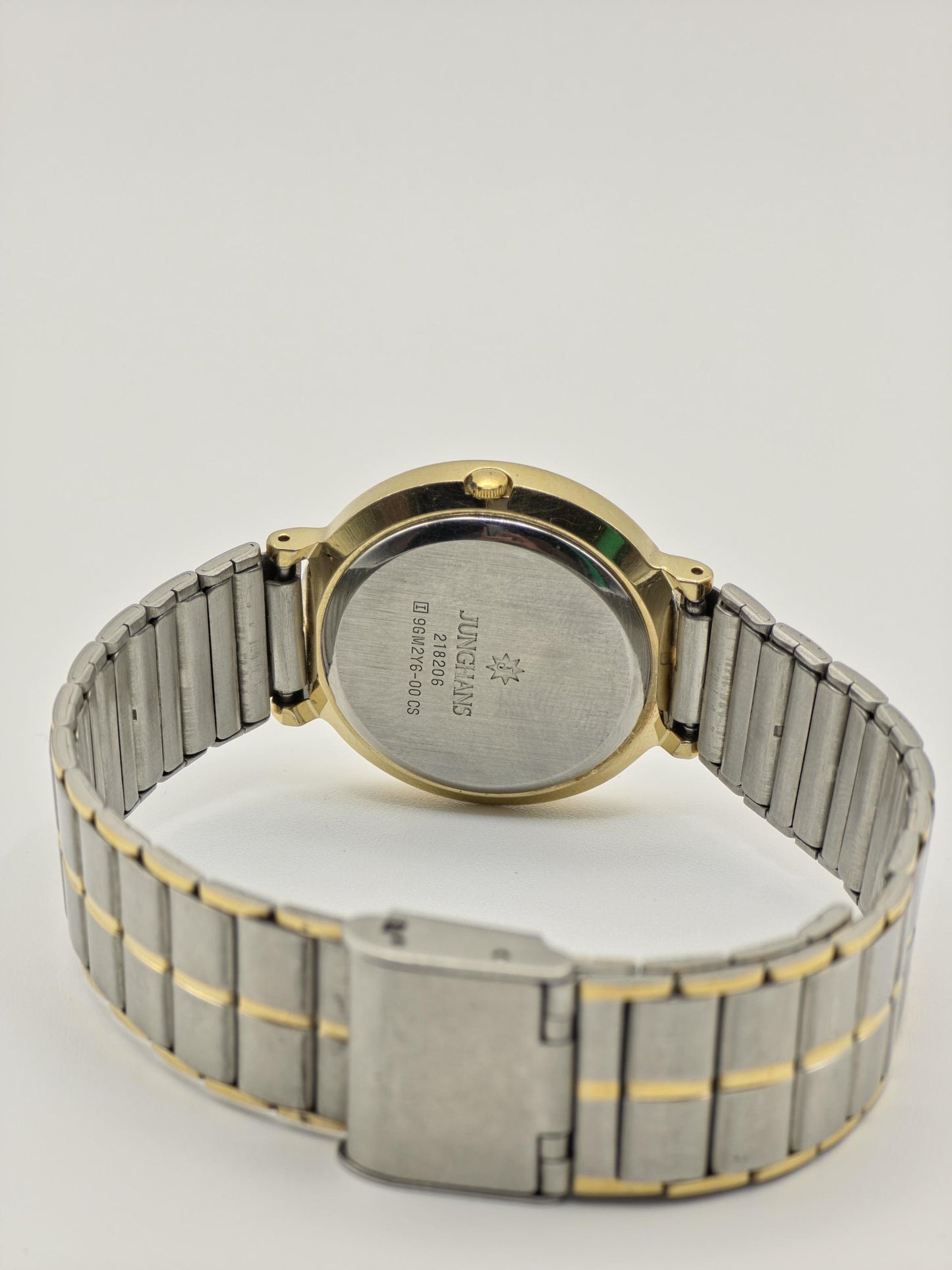 Vintage Junghans Meister Quartz Watch | Tempus Fugit Black Dial
