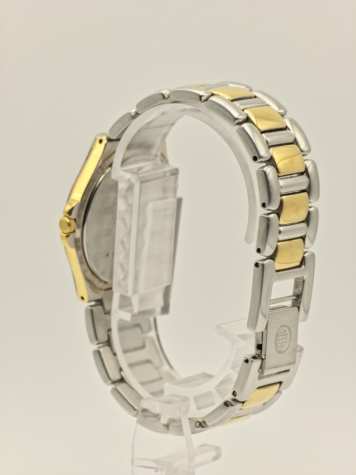 Vintage CYMA Quartz Watch | Blue Mother of Pearl Dial, Swiss Made