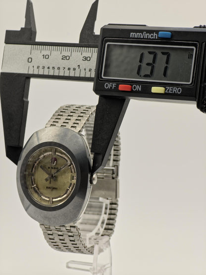 Vintage Rado Diastar Automatic Watch | Gold Tone Dial, Swiss Made
