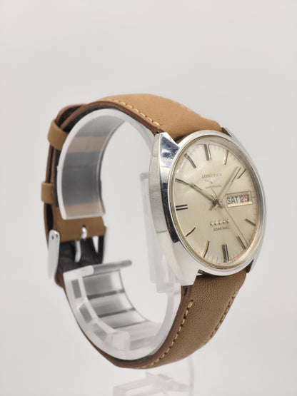 Vintage Longines Admiral Automatic Men’s Watch – 1970s Swiss Made Five-Star Series