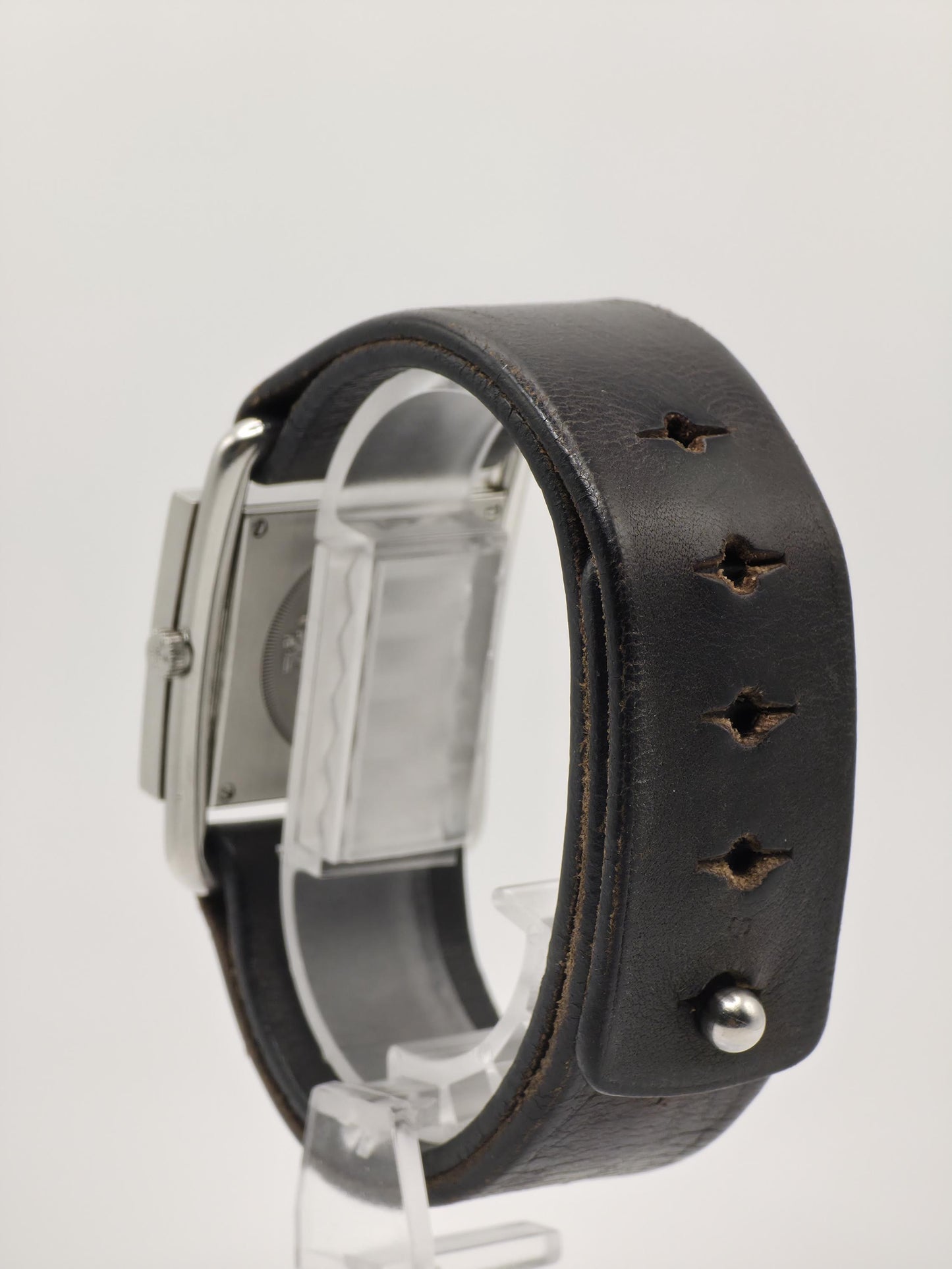 Hermès Paris Carré Quartz Men’s Watch – Swiss Made Minimalist Design