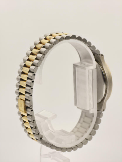 Vintage Bulova Quartz Watch | Two-Tone Stainless Steel Dress Watch