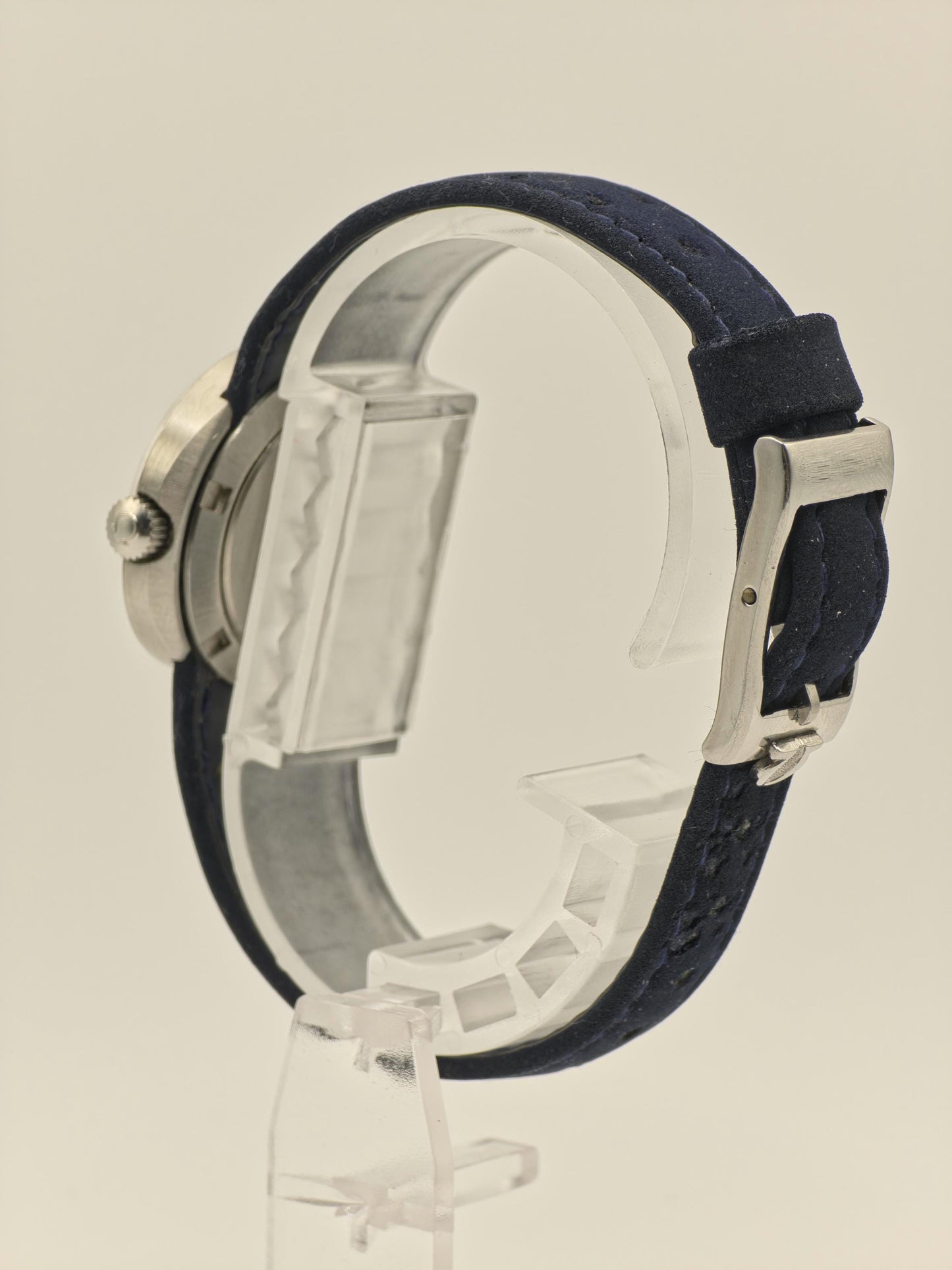 Vintage Omega Genève Dynamic Watch | 1970s Space-Age Blue Dial