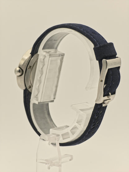 Vintage Omega Genève Dynamic Watch | 1970s Space-Age Blue Dial