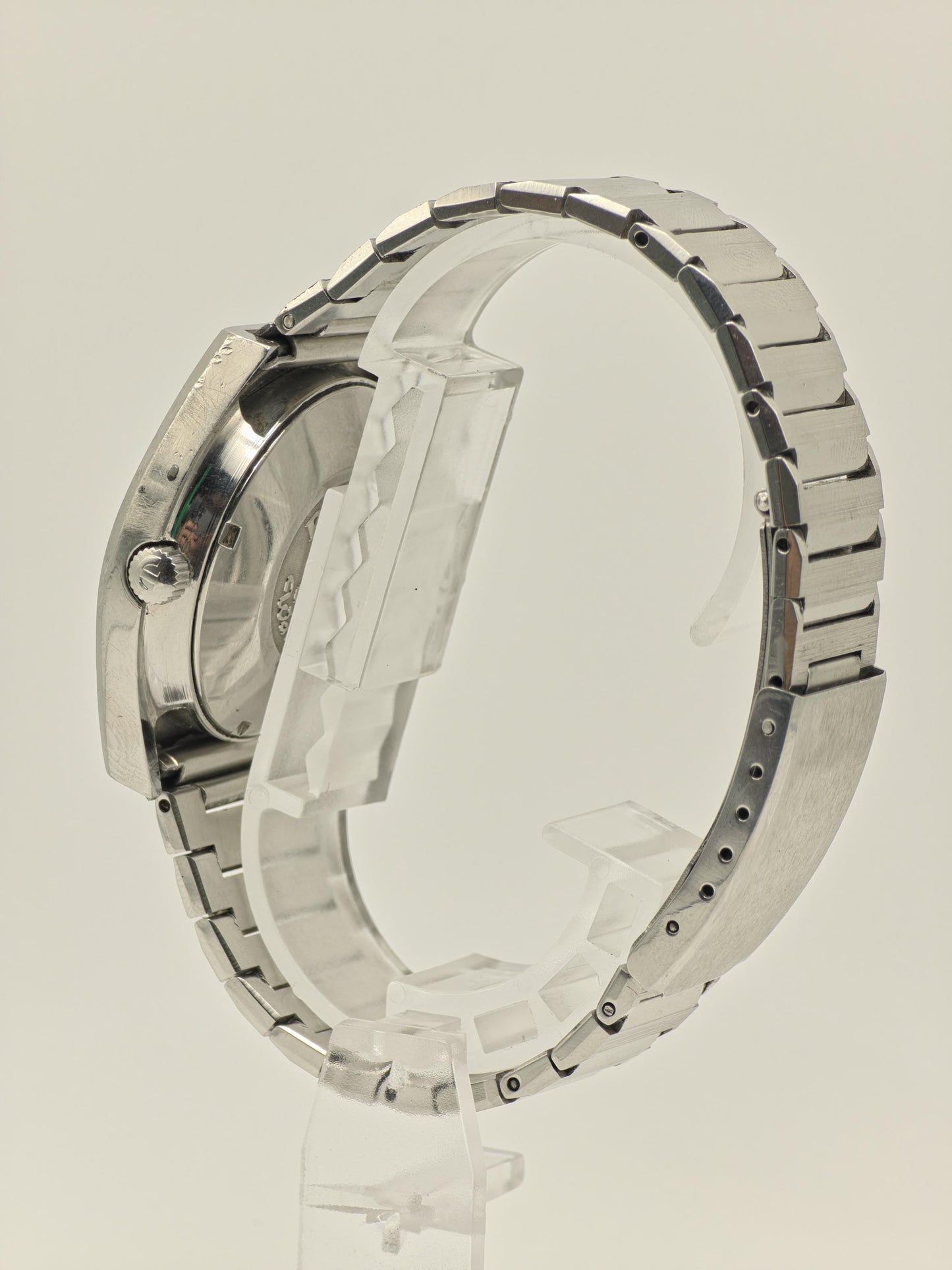 Vintage Rado Cape Horn Automatic Watch | Swiss Steel Day-Date, 1970s Timepiece