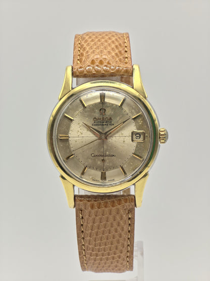 Vintage Omega Constellation Automatic Chronometer | 1960s Gold-Plated Swiss Watch | Date | Classic Dress Timepiece
