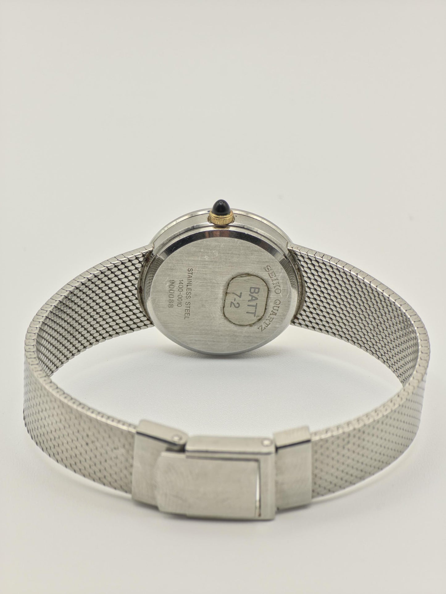Vintage Seiko Credor Watch | Two-Tone Bezel, Silver Dial