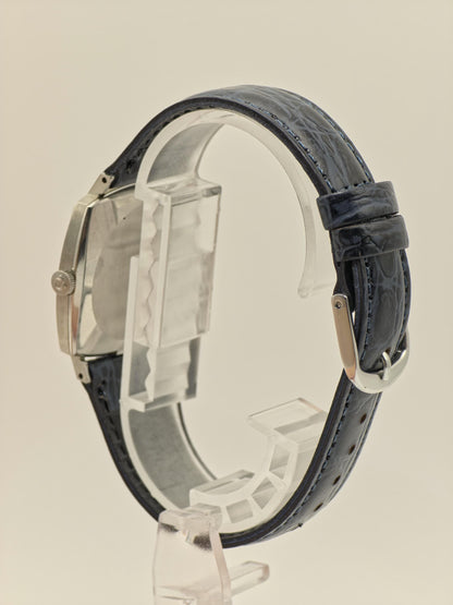Vintage Omega De Ville Automatic Watch | 1960s Square Stainless Steel, Patina Dial