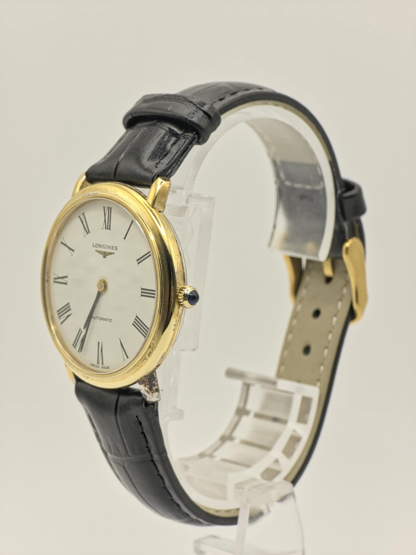 Vintage Longines Automatic Dress Watch | Gold-Tone, Roman Numeral Dial