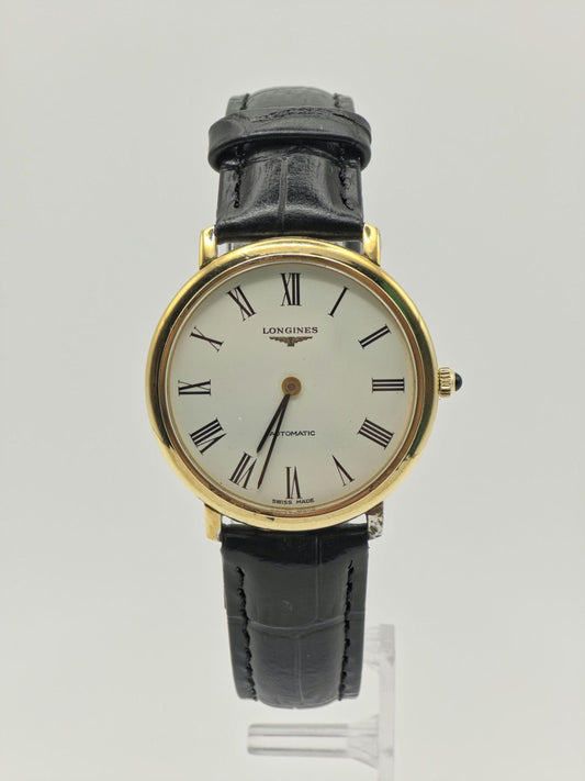 Vintage Longines Automatic Dress Watch | Gold-Tone, Roman Numeral Dial