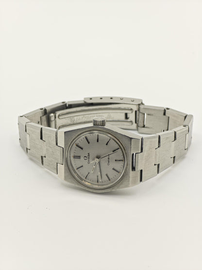 Vintage Omega Genève Watch | Swiss Stainless Steel, 1970s