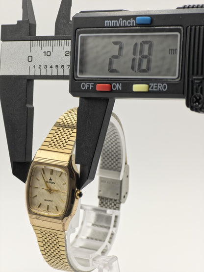 Vintage Buren Couple Watch Set | Gold-Tone Swiss Quartz Timepiece