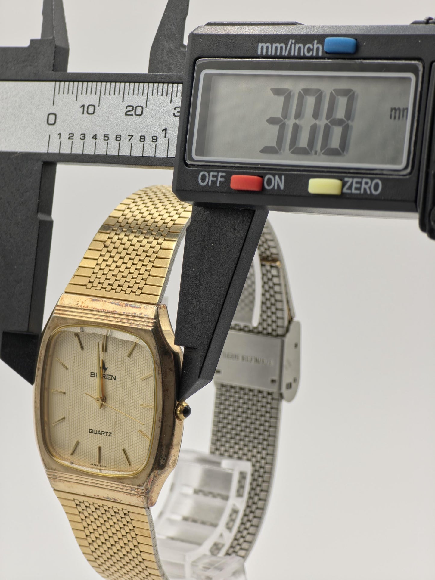 Vintage Buren Couple Watch Set | Gold-Tone Swiss Quartz Timepiece