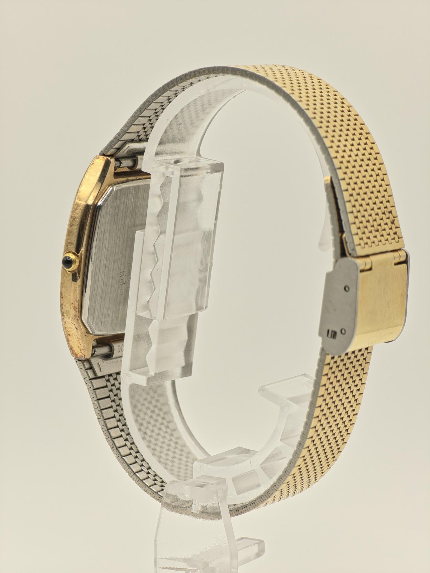 Vintage Buren Couple Watch Set | Gold-Tone Swiss Quartz Timepiece