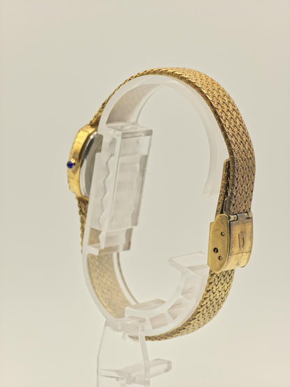 Vintage Bulova Couple Watch Set | Gold-Tone Diamond-Style Dial, Swiss Quartz