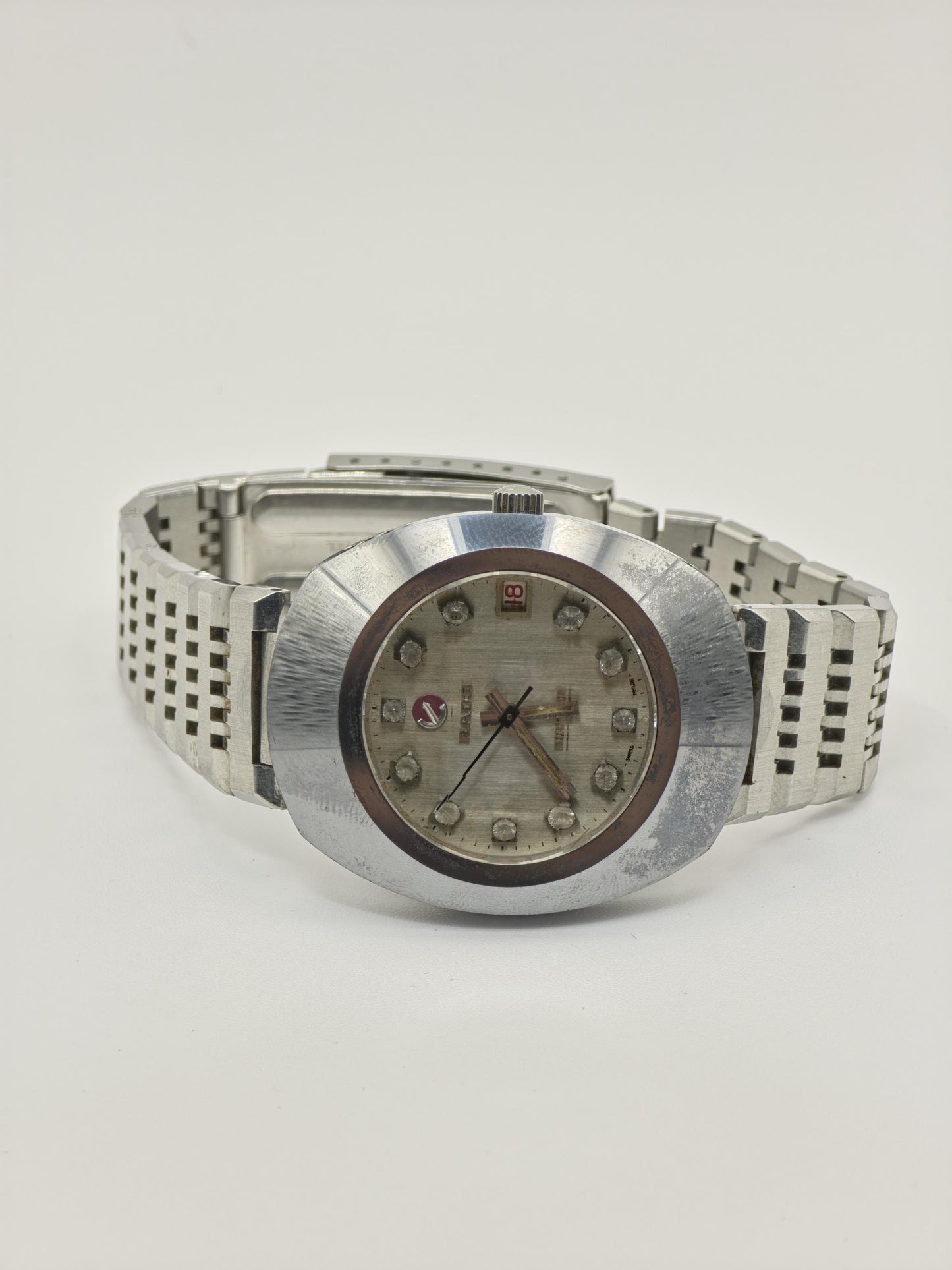 Vintage Rado Diastar Automatic Watch, Hardmetal Case, Swiss Made With Box