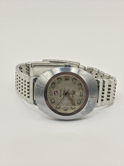 Vintage Rado Diastar Automatic Watch, Hardmetal Case, Swiss Made With Box
