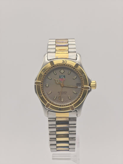 Vintage TAG Heuer Automatic Watch | Two-Tone Swiss Made Diver