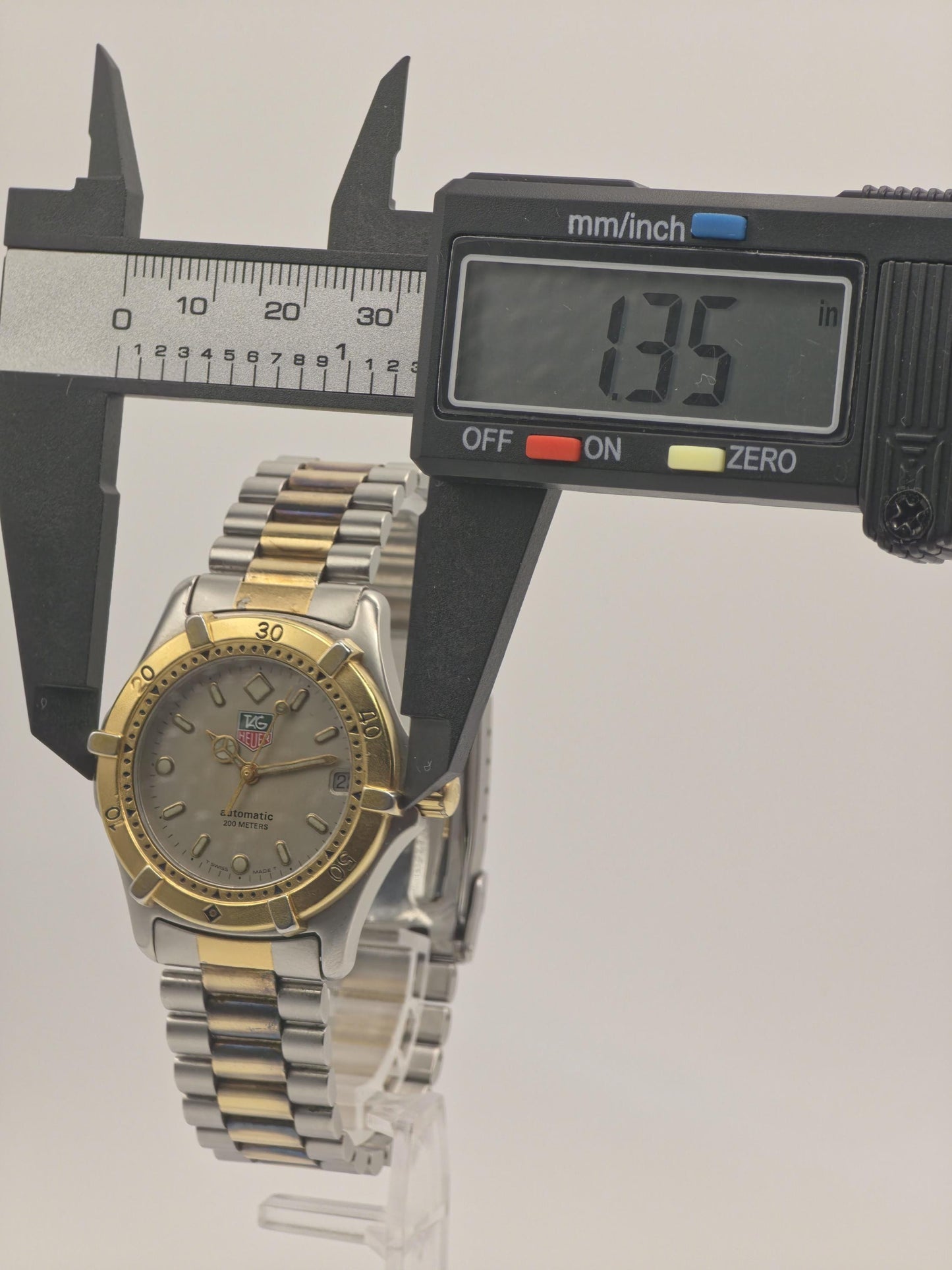Vintage TAG Heuer Automatic Watch | Two-Tone Swiss Made Diver