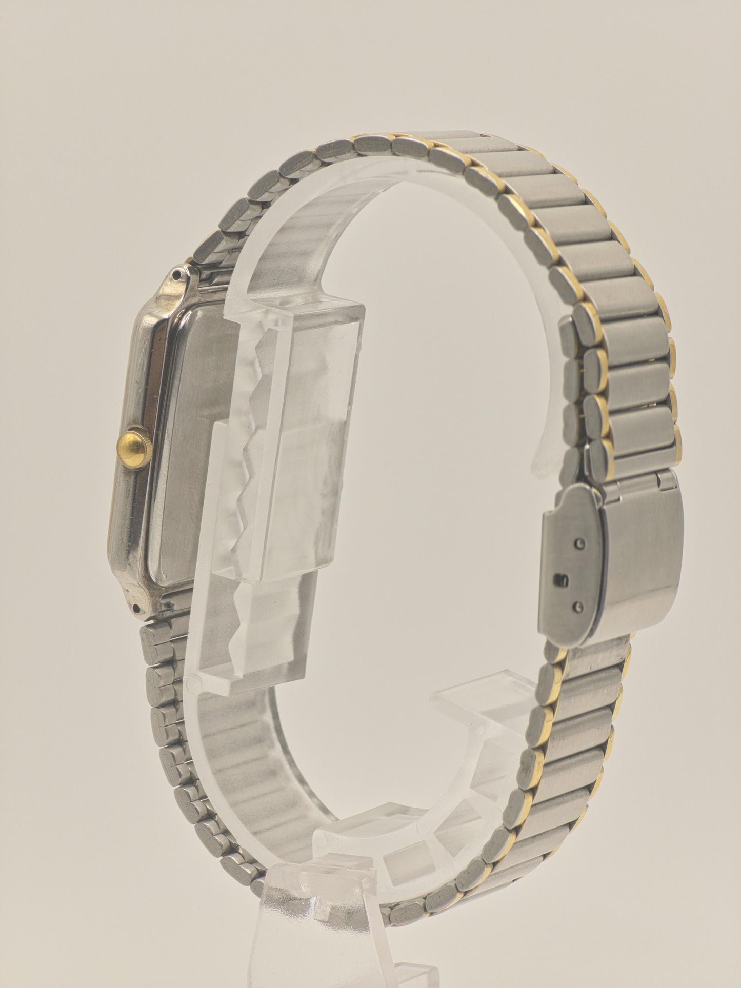 Vintage Junghans Noblesse Quartz Watch, Two-Tone Square Dress Watch