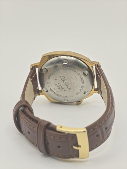 Vintage Hamilton Ricoh Electric Watch | Gold Plated Fluted Bezel