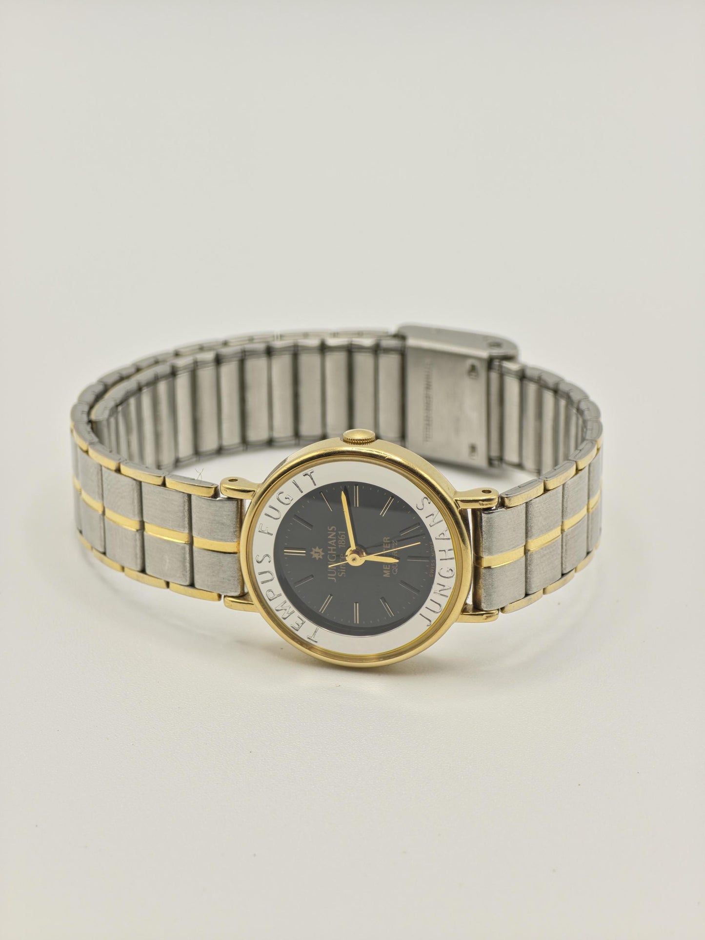 Junghans Meister Quartz Watch, Two-Tone Stainless Steel, Swiss Made