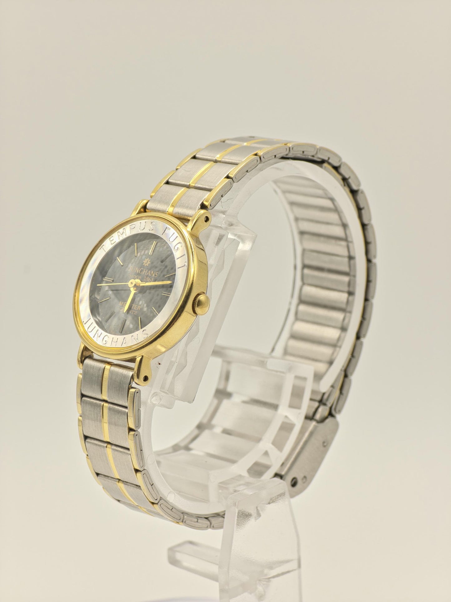 Junghans Meister Quartz Watch, Two-Tone Stainless Steel, Swiss Made