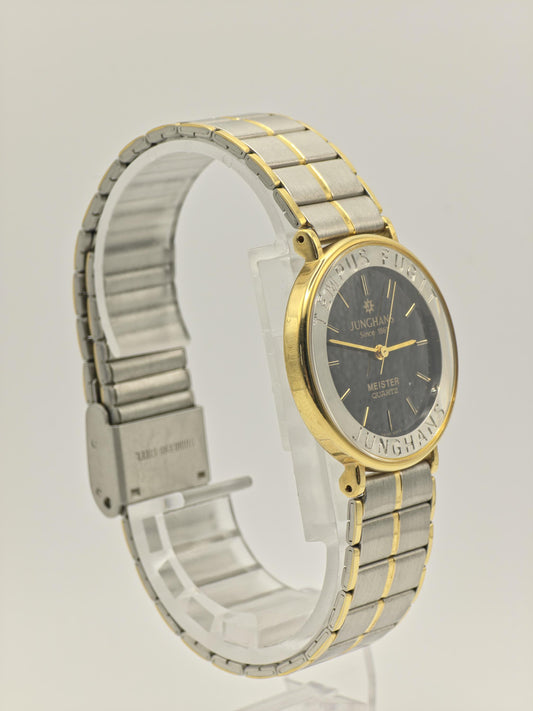 Vintage Junghans Meister Quartz Watch – Two-Tone Steel & Gold, Swiss Made