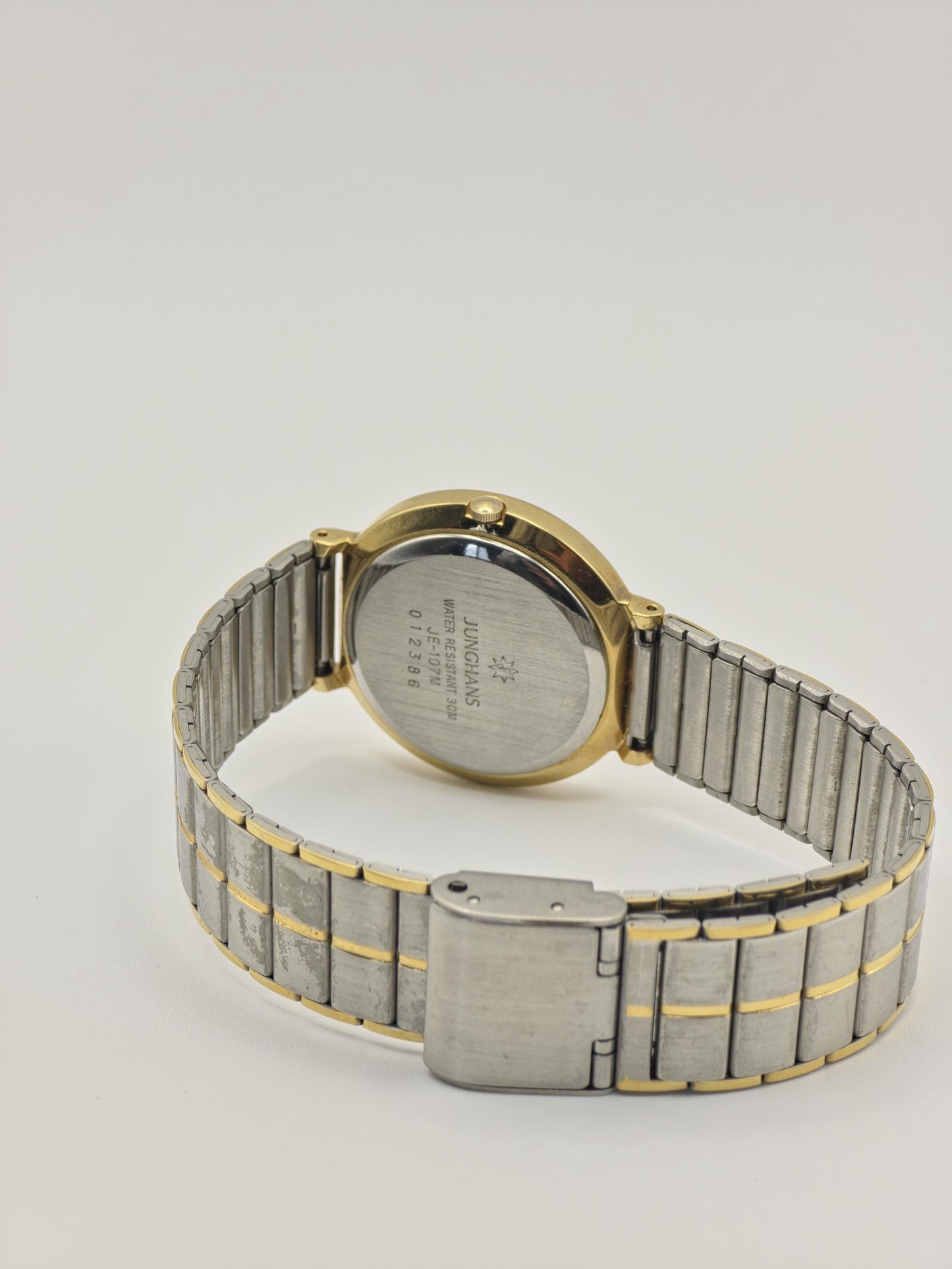 Vintage Junghans Meister Quartz Watch – Two-Tone Steel & Gold, Swiss Made