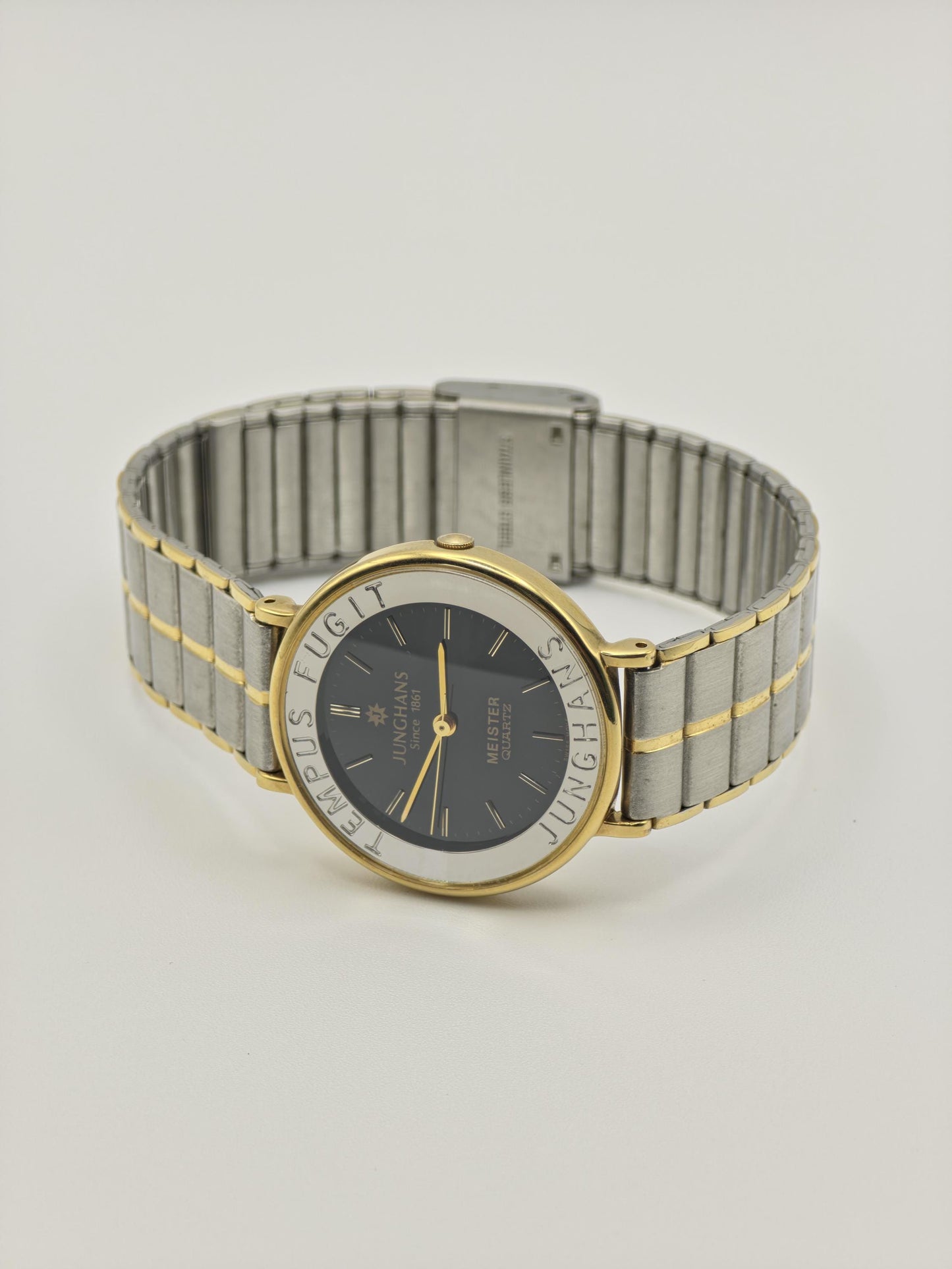 Vintage Junghans Meister Quartz Watch – Two-Tone Steel & Gold, Swiss Made