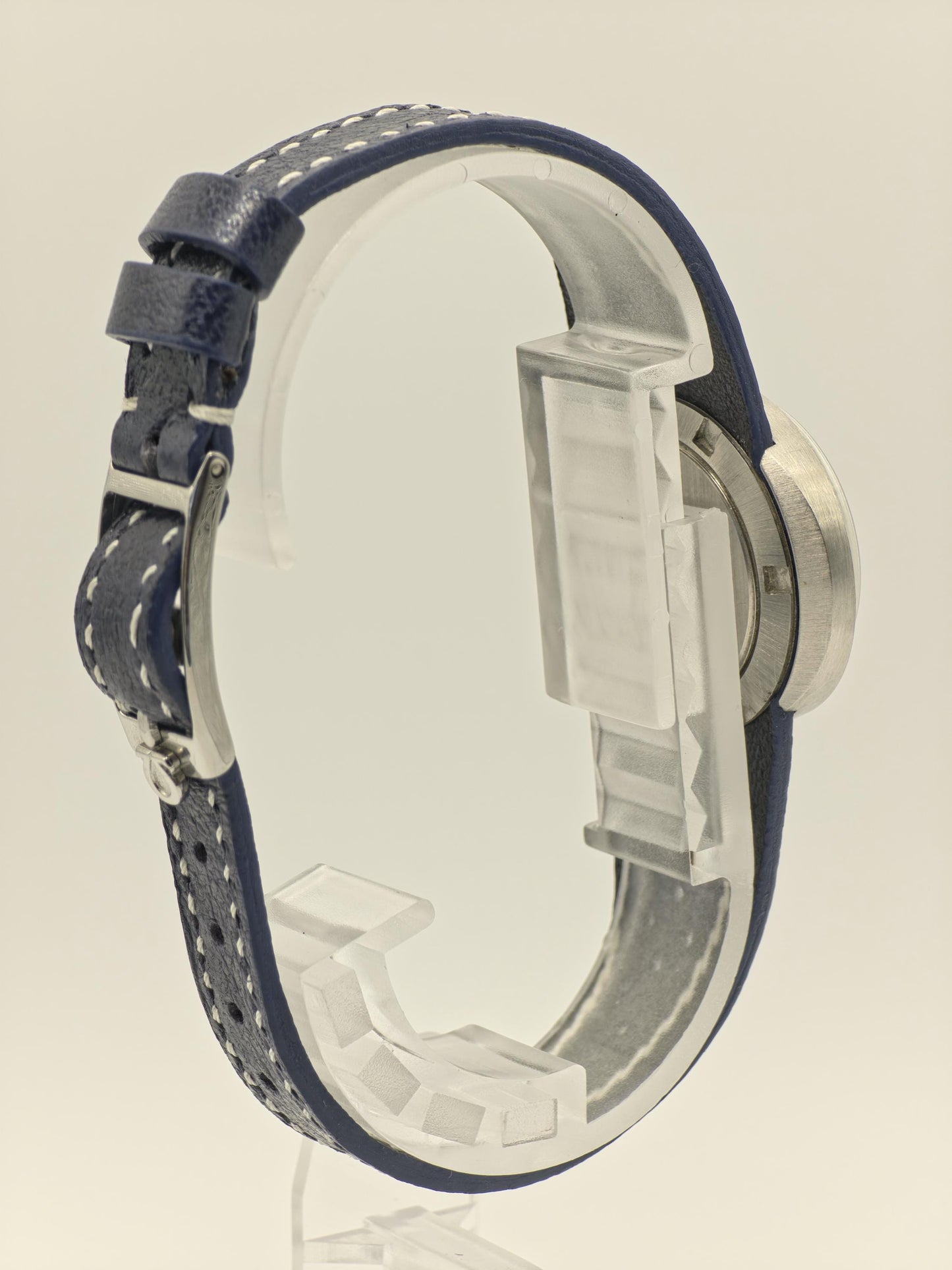 Omega Genève Dynamic Automatic Watch – 1970s Blue Bullseye Dial