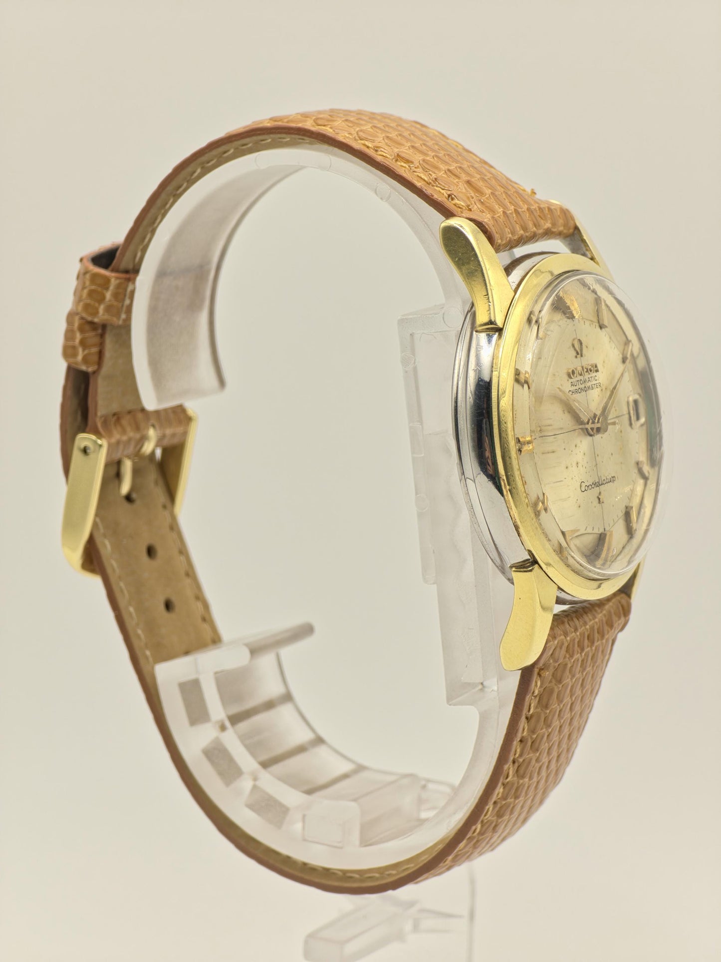 Vintage Omega Constellation Automatic Chronometer | 1960s Gold-Plated Swiss Watch | Date | Classic Dress Timepiece